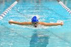 Swimming vs Bentley  Wheaton College Swimming vs Bentley. - Photo By: KEITH NORDSTROM : Wheaton, Swimming, Bentley